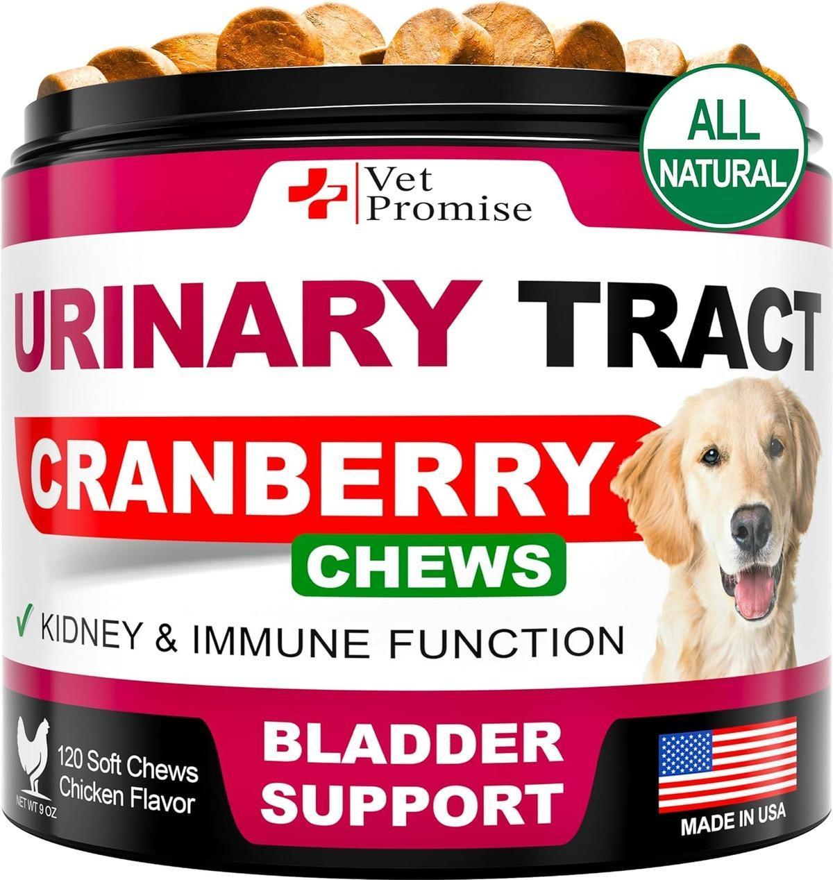 Dog UTI & Bladder Cranberry Supplement