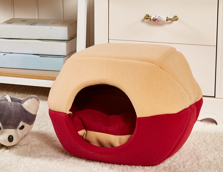 Detachable Yurt Pet Bed & Cat House