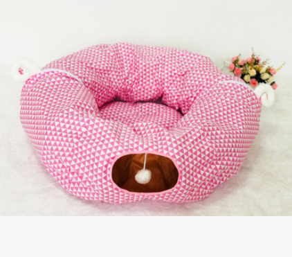 Cat Tunnel & Bed Comfort Set