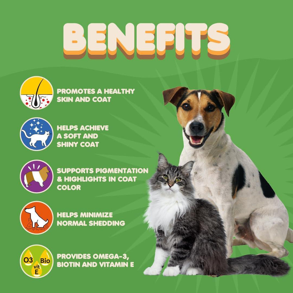 Fish Oil & Omega 3 for Dogs & Cats