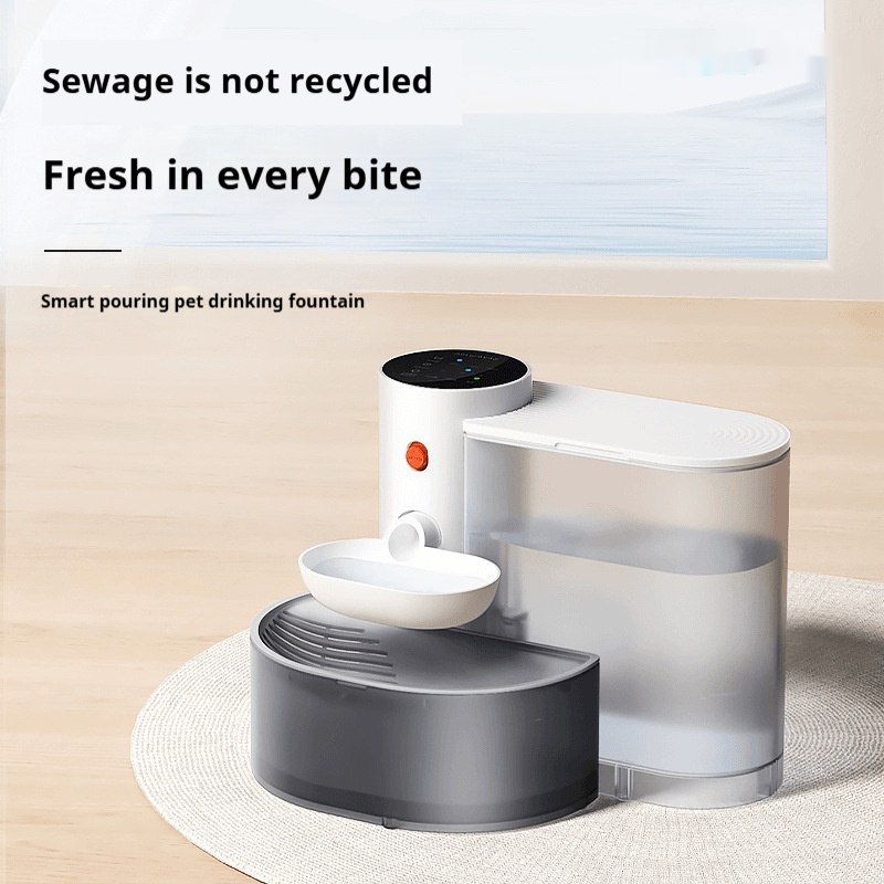 Rechargeable Cat Water Fountain - Cordless & Quiet