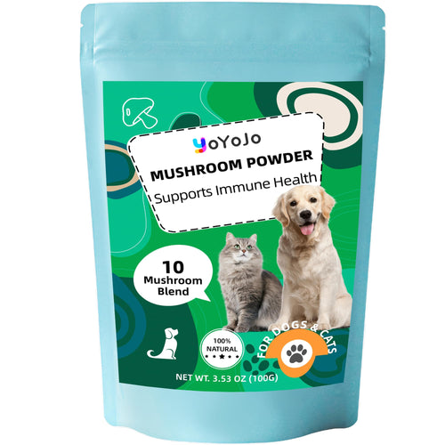10-Mushroom Immune Complex for Dogs & Cats - 100g Powder
