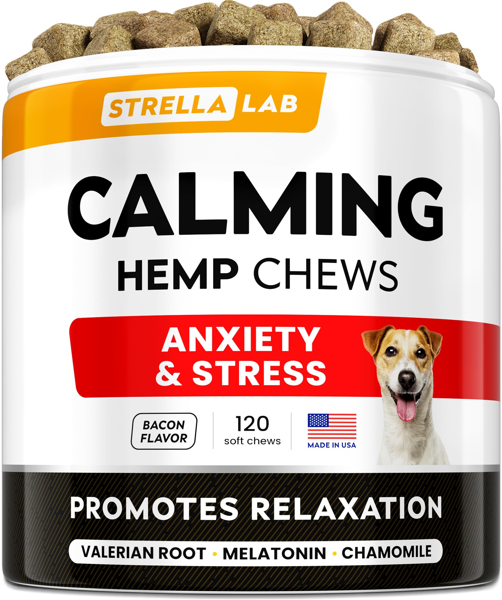 Hemp Calming Chews - Bacon & Melatonin