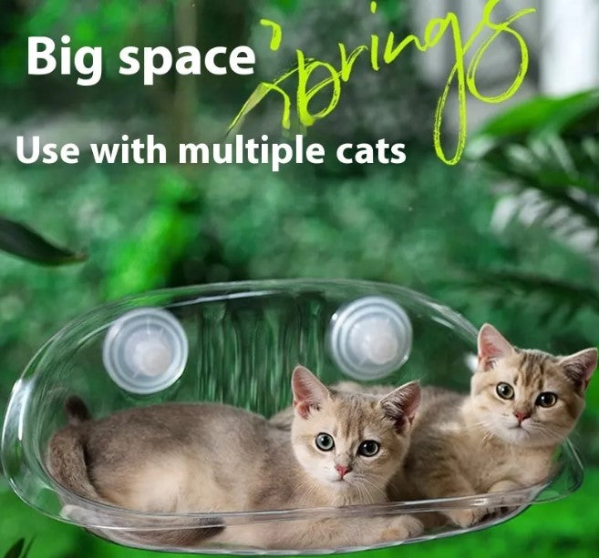 Cat Window Hammock - Suction Cup