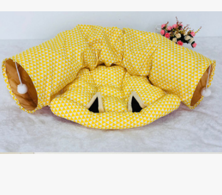 Cat Tunnel & Bed Comfort Set