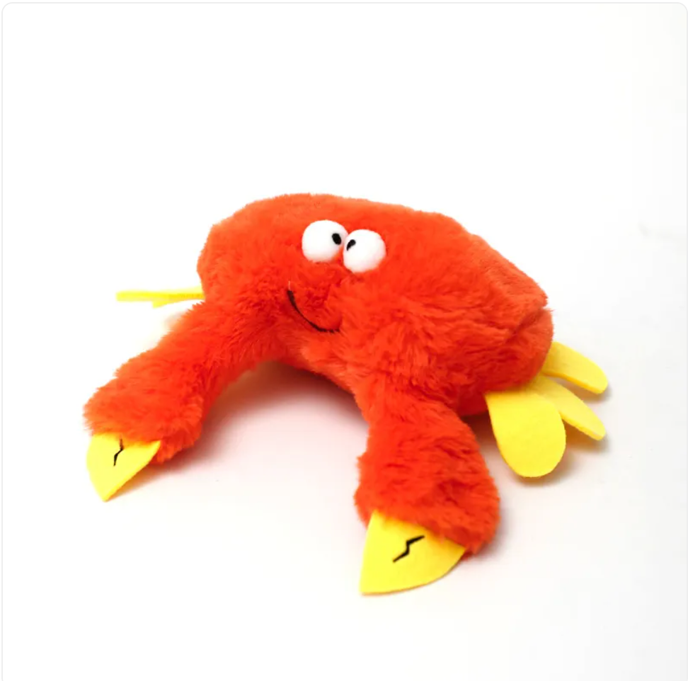 Interactive Plush Pet Toy - Fish & Bird