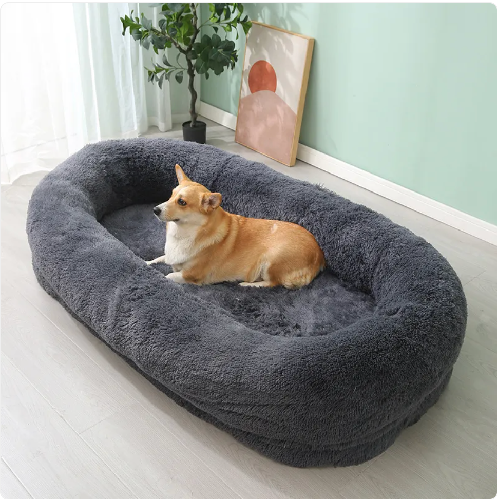 Plush Winter Pet Bed - Orthopedic