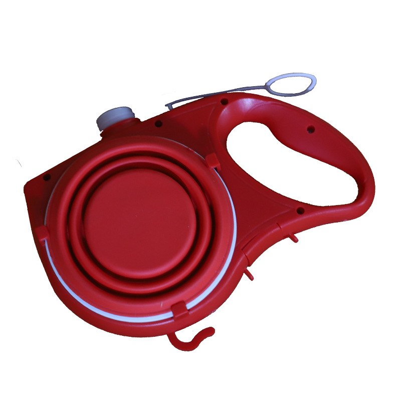 Pet Leash, Water Bottle & Cup Set