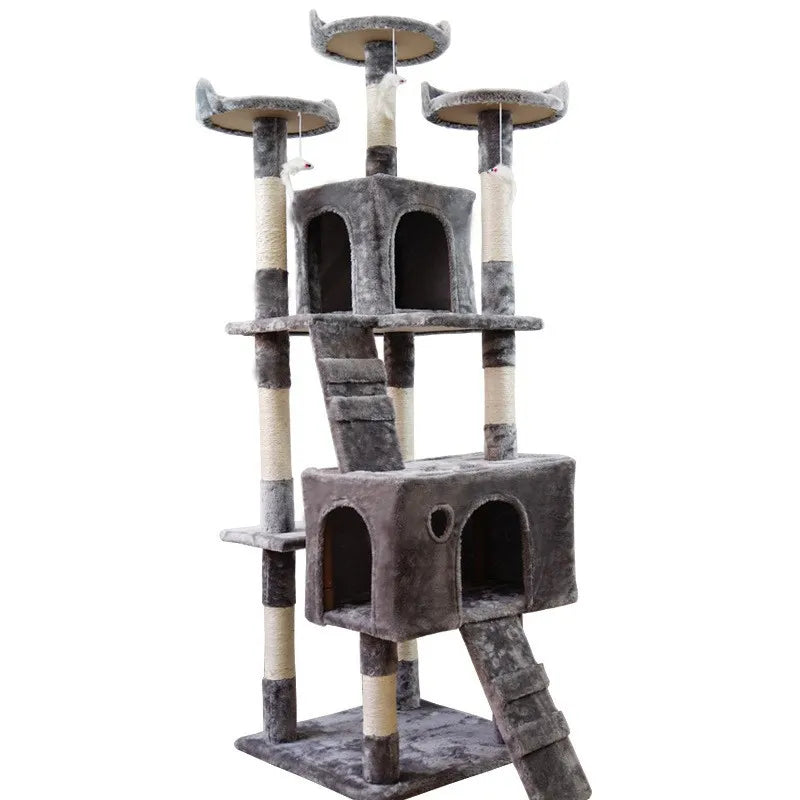 Cat Climber & Cat House - Scratch Tree