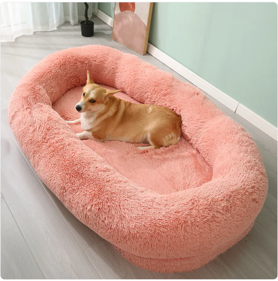 Plush Winter Pet Bed - Orthopedic