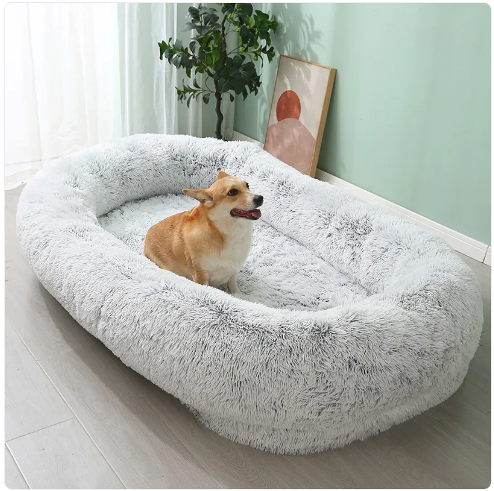 Plush Winter Pet Bed - Orthopedic