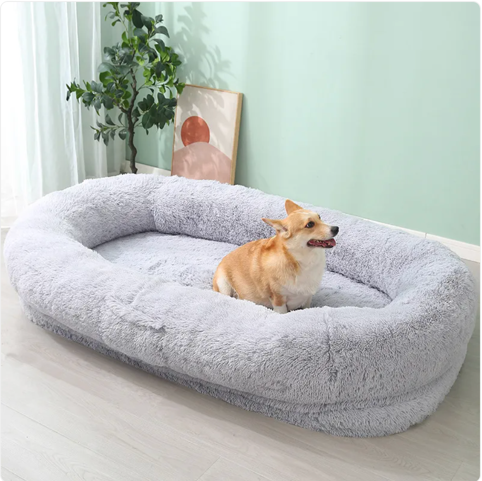 Plush Winter Pet Bed - Orthopedic