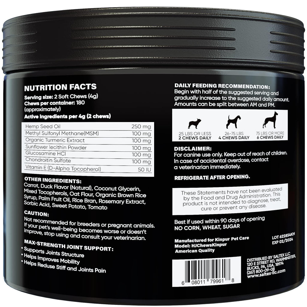 Glucosamine Joint Supplement for Dogs