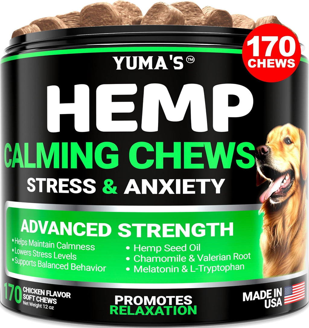 Hemp Calming Chews for Dogs - Advanced Formula