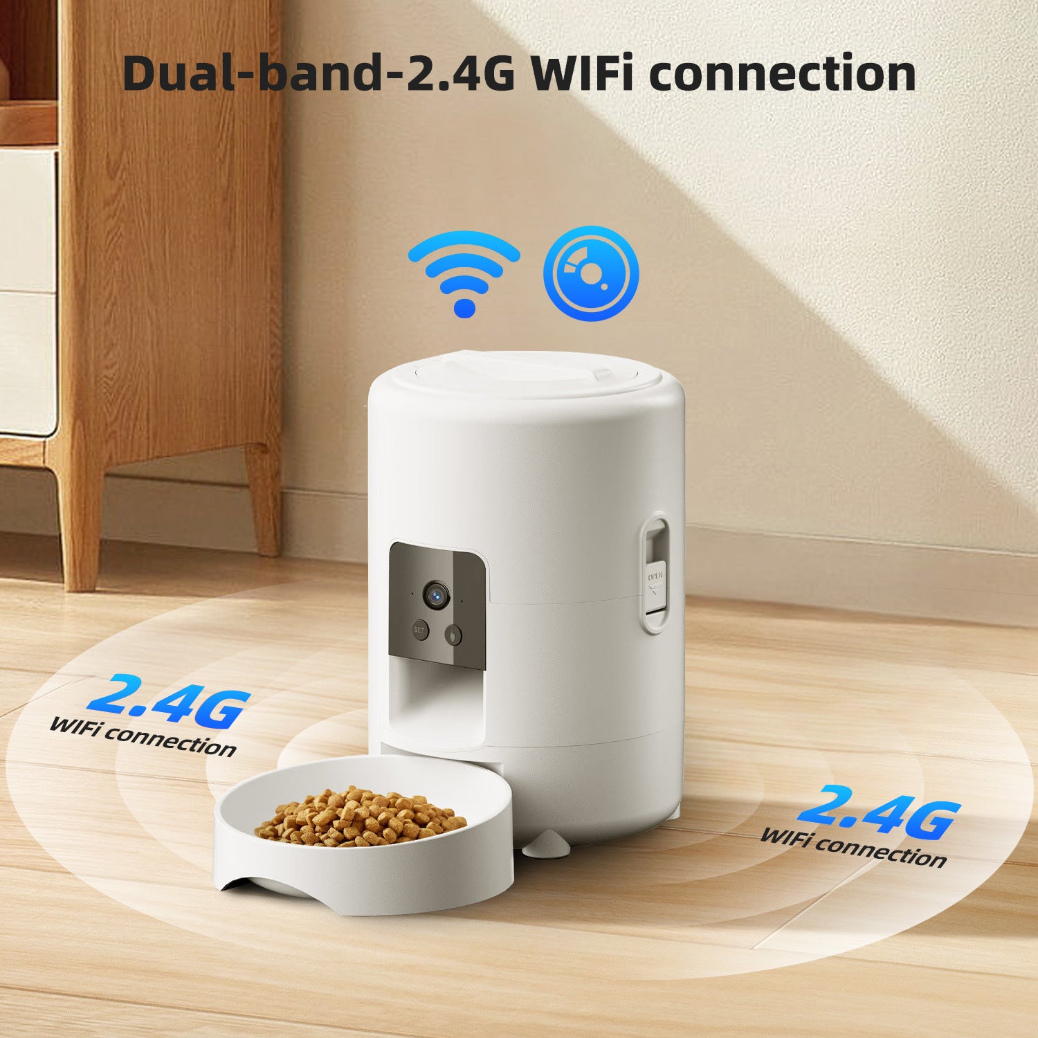 Smart WiFi Pet Feeder 2L
