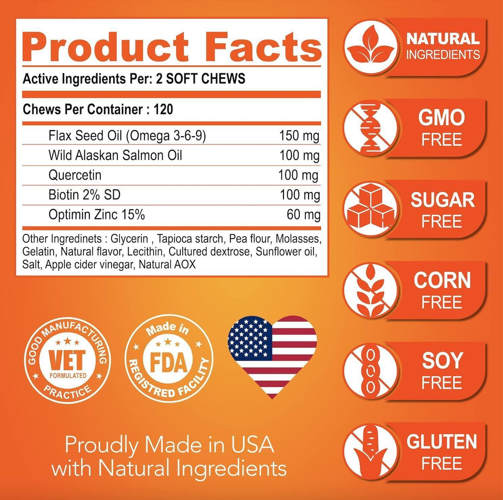 Omega 3 Fish Oil Chews for Dogs