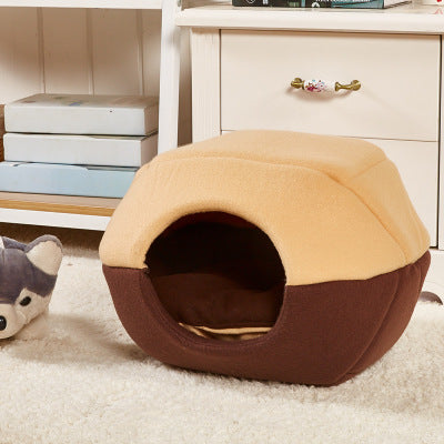 Detachable Yurt Pet Bed & Cat House