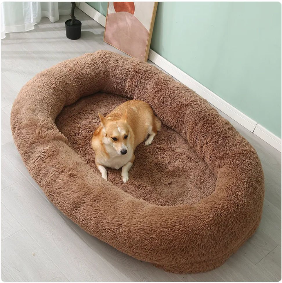 Plush Winter Pet Bed - Orthopedic