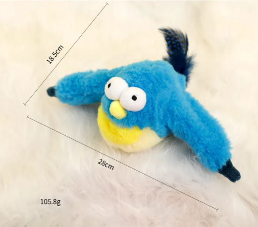Pet Joy Interactive Toy - Fish & Bird