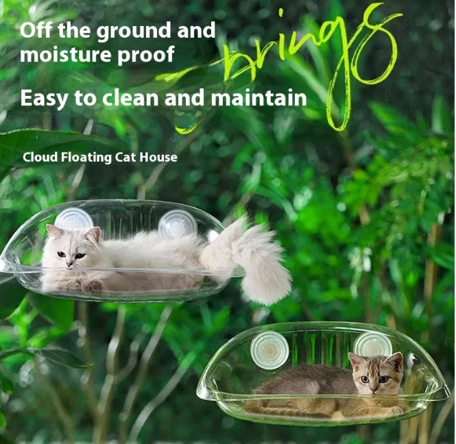 Cat Window Hammock - Suction Cup