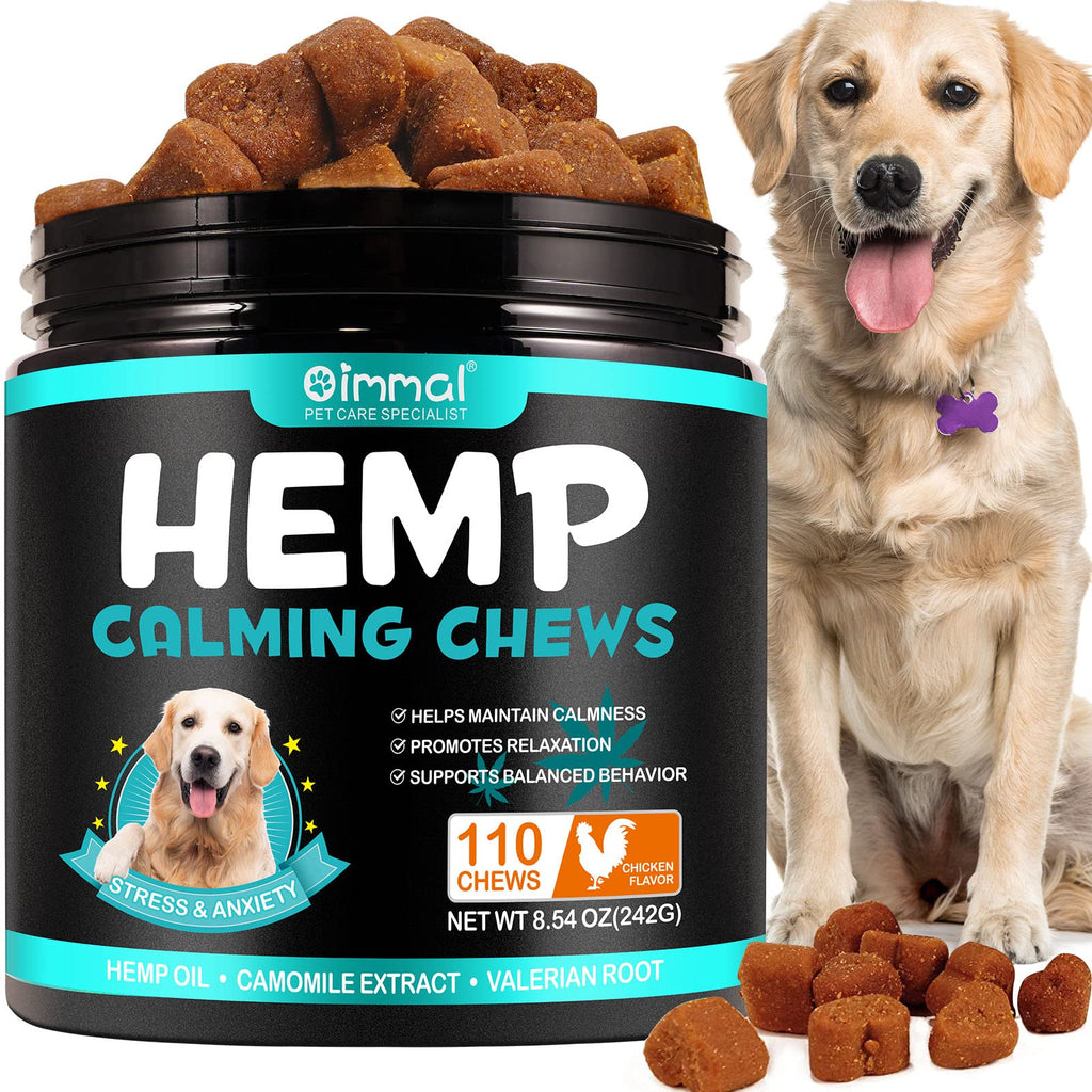 Hemp Calming Chews for Dogs - Chicken Flavor
