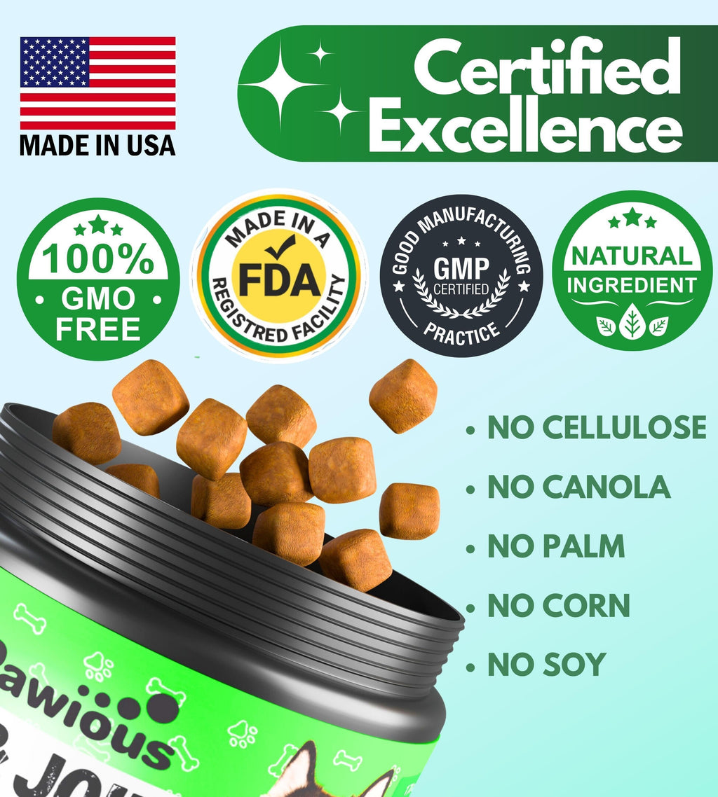 Hip & Joint Dog Supplement - 120 Chews