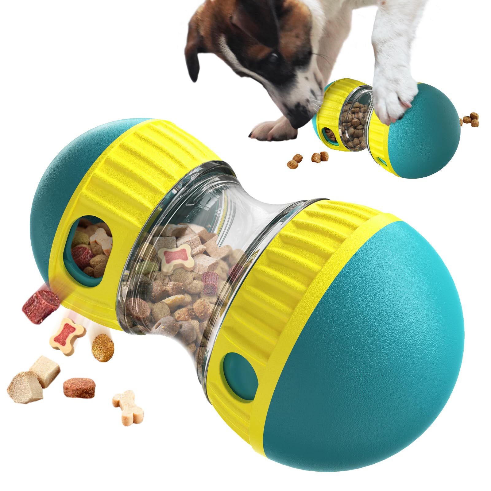Dog Puzzle Toy - Treat Dispensing Slow Feeder Ball