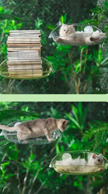 Cat Window Hammock - Suction Cup