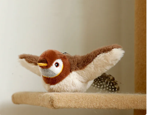 Pet Joy Interactive Toy - Fish & Bird