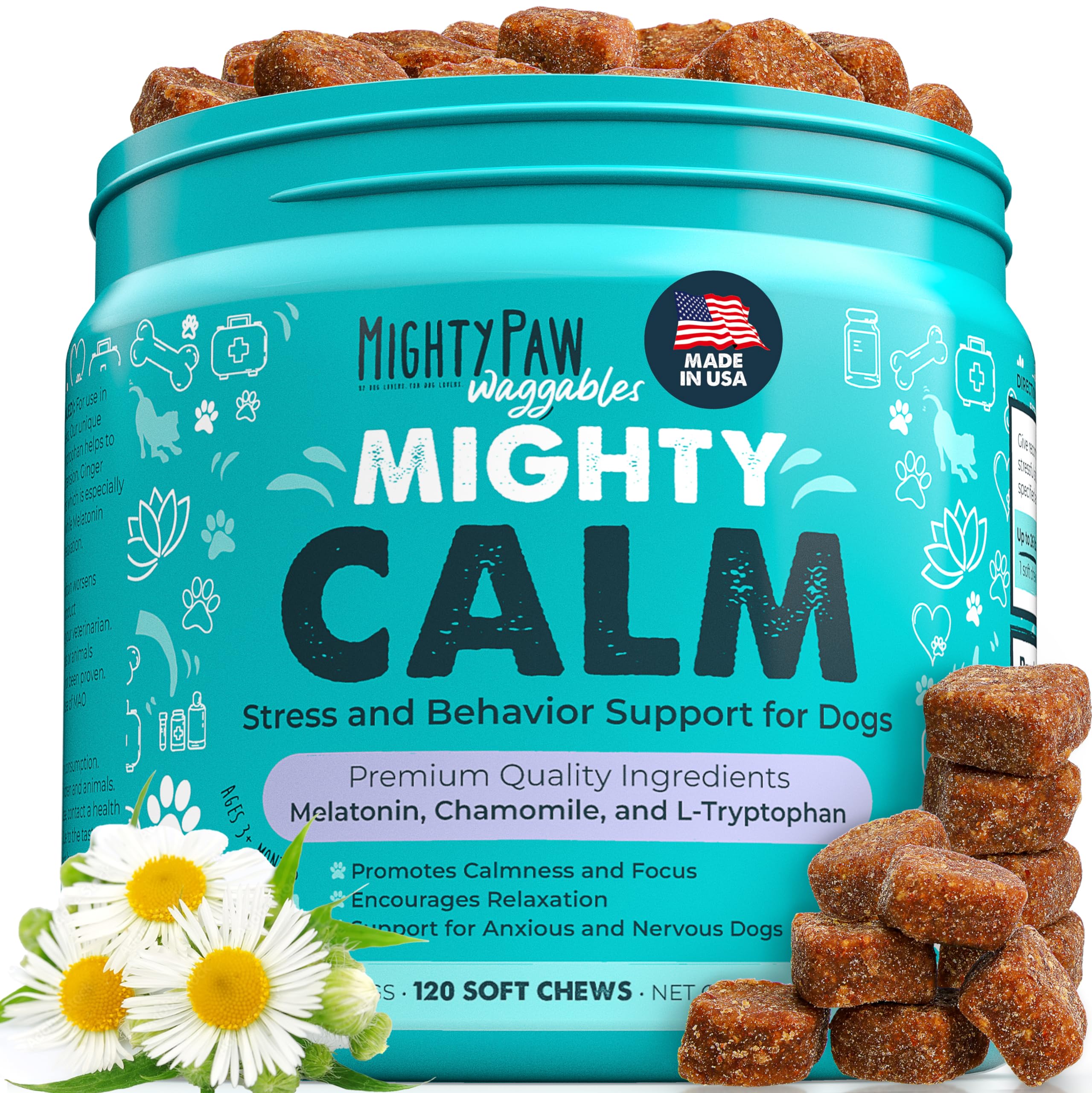 Waggables Calm Chews for Dogs