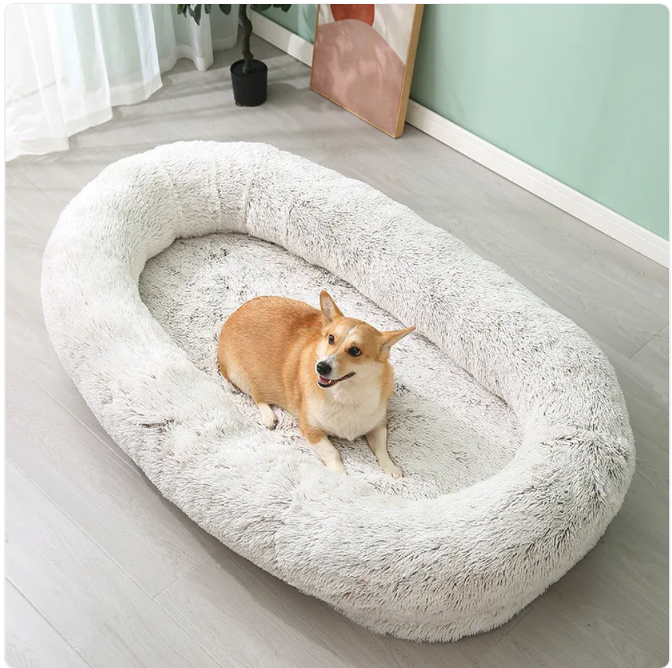 Plush Winter Pet Bed - Orthopedic
