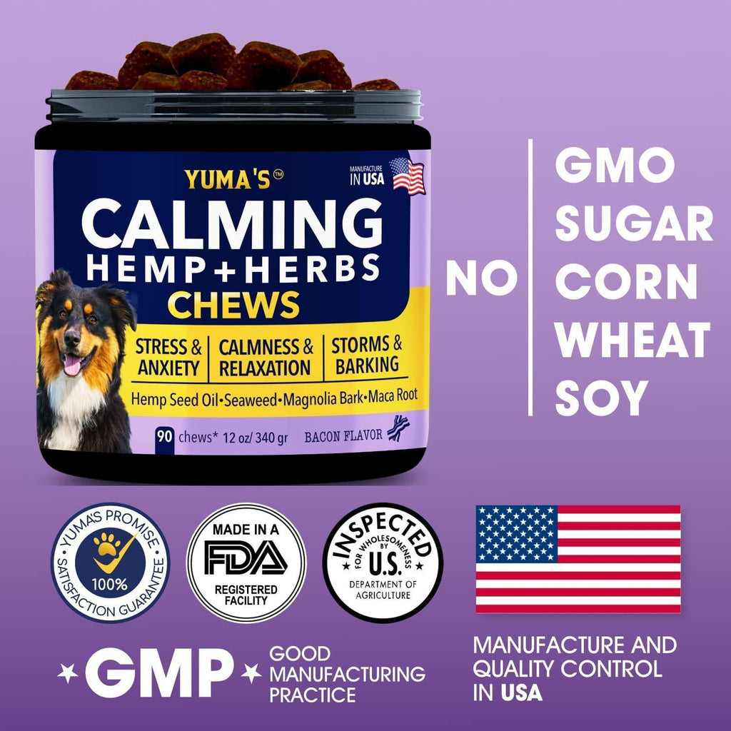 Hemp Calming Chews - Anxiety Relief