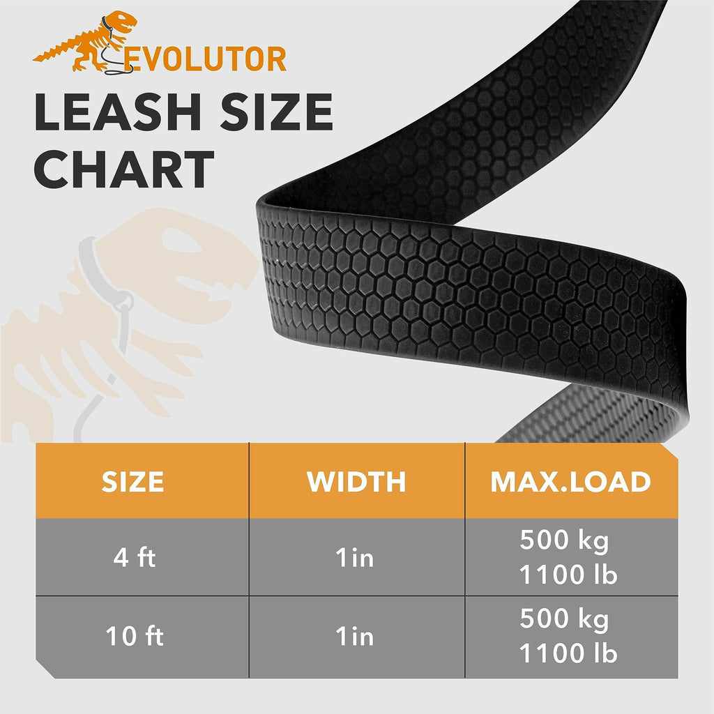 Heavy Duty Dog Leash - Orange 4Ft