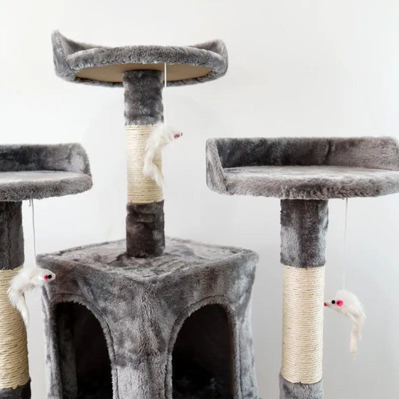 Cat Climber & Cat House - Scratch Tree
