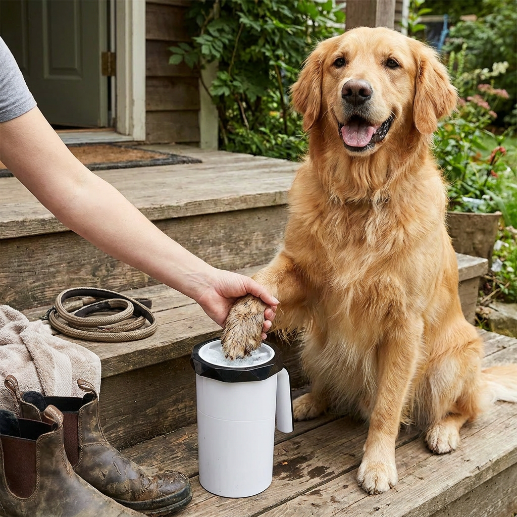 Dog Paw Cleaner Cup