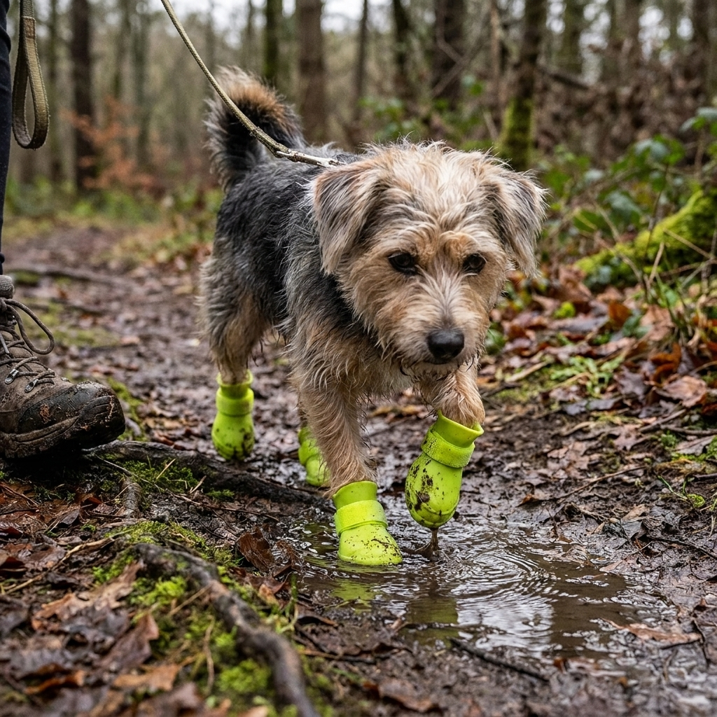 Silicone Dog Rain Boots
