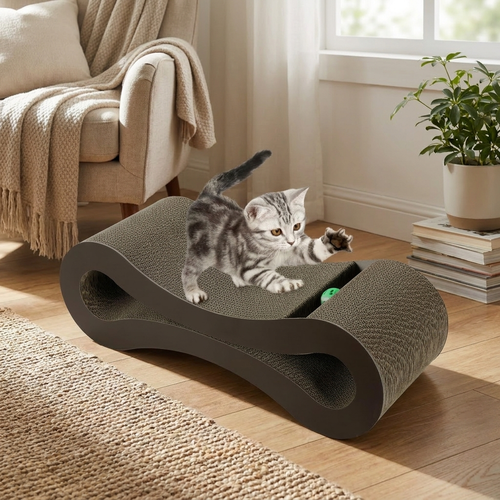 Cat Scratch Lounge with Tunnel
