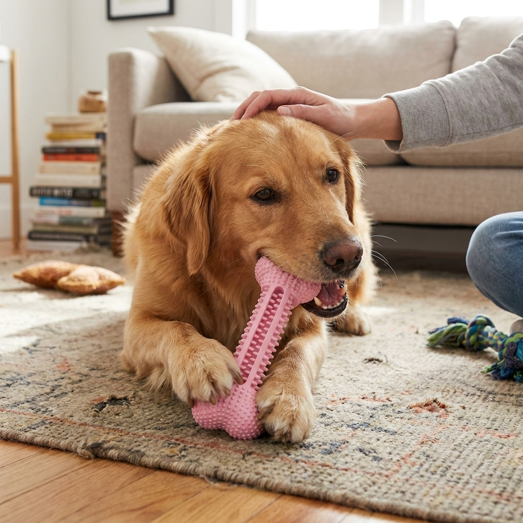 Dog Dental Chew Bone Toy
