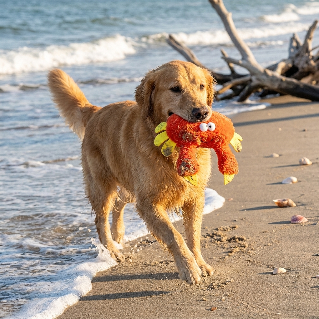 Interactive Plush Pet Toy