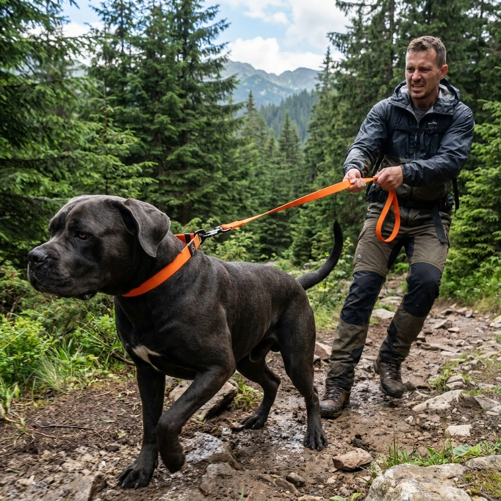 Orange Heavy Duty Dog Leash